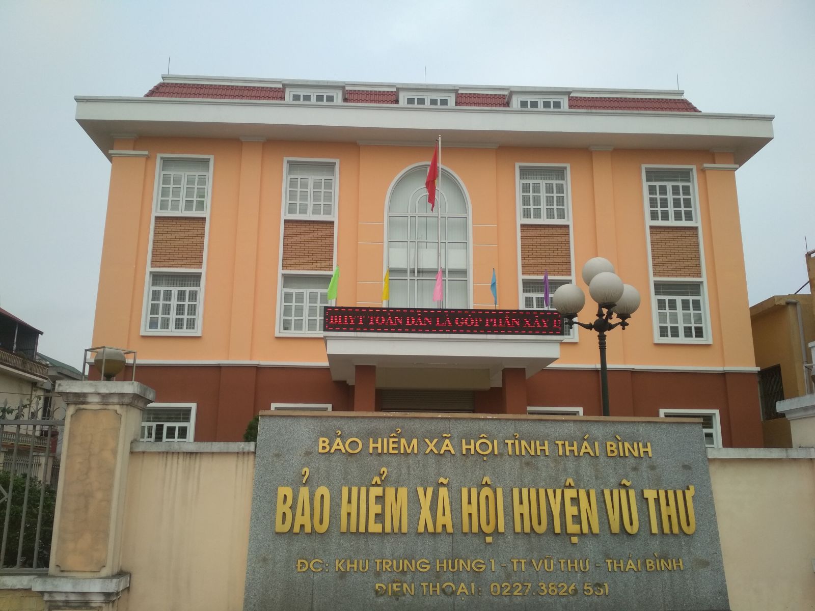 Số điện thoại bảo hiểm xã hội huyện Vũ Thư