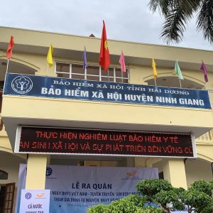 số điện thoại bảo hiểm xã hội huyện Ninh Giang