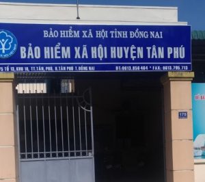 số điện thoại bảo hiểm xã hội huyện Tân Phú