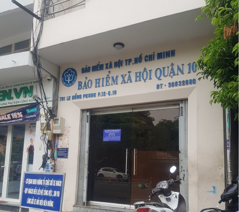 Số điện thoại bảo hiểm xã hội quận 10