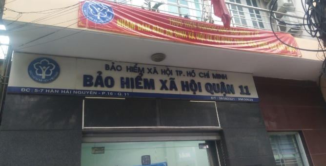 Số điện thoại bảo hiểm xã hội quận 11