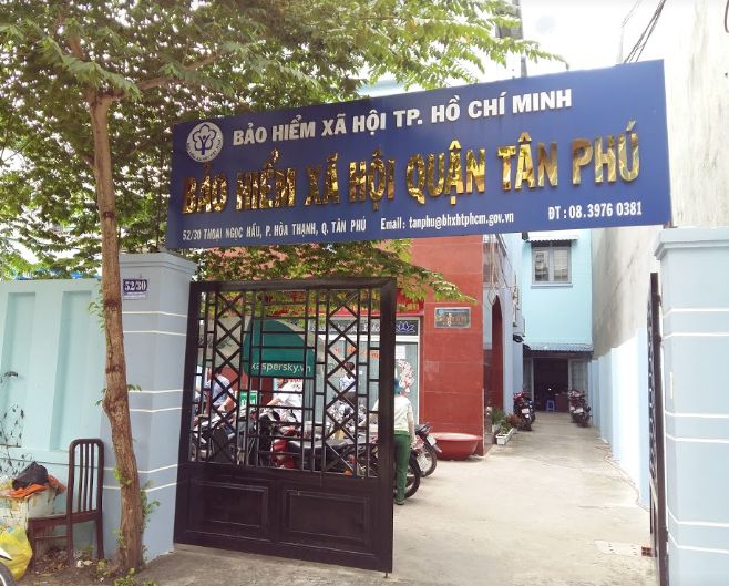 Số điện thoại bảo hiểm xã hội quận Tân Phú
