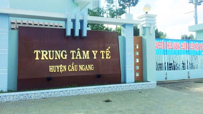 Số điện thoại trung tâm y tế huyện Cầu Ngang