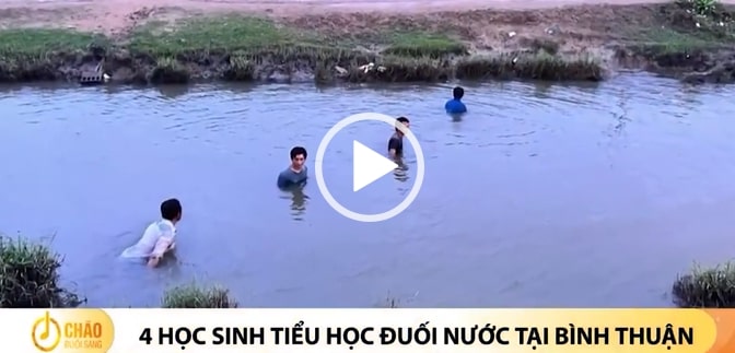 4 học sinh bị đuối nước ở Bình Thuận