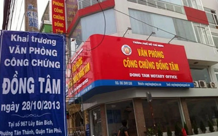 Liên hệ Văn phòng công chứng Đồng Tâm Tân Phú Hồ Chí Minh