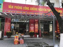 Liên hệ Văn phòng công chứng Nguyễn Thị Nguyệt Ánh thông tin địa chỉ số điện thoại