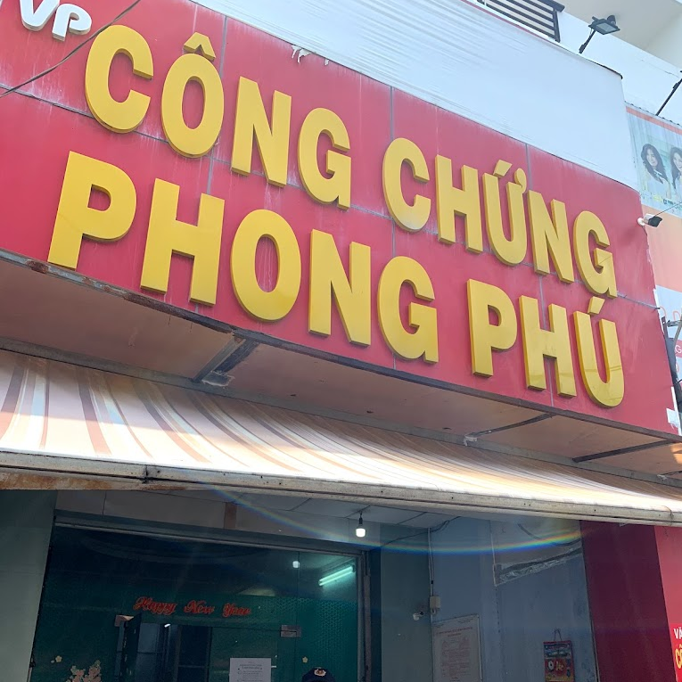 Liên hệ Văn phòng công chứng Phong Phú Quận 9 Hồ Chí Minh