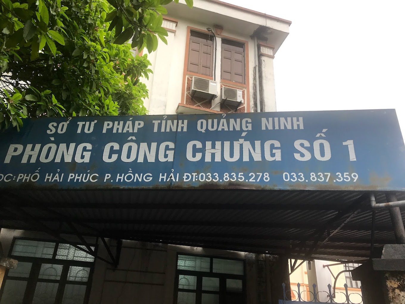 Liên hệ Phòng công chứng số 1 Quảng Ninh thông tin địa chỉ số điện thoại