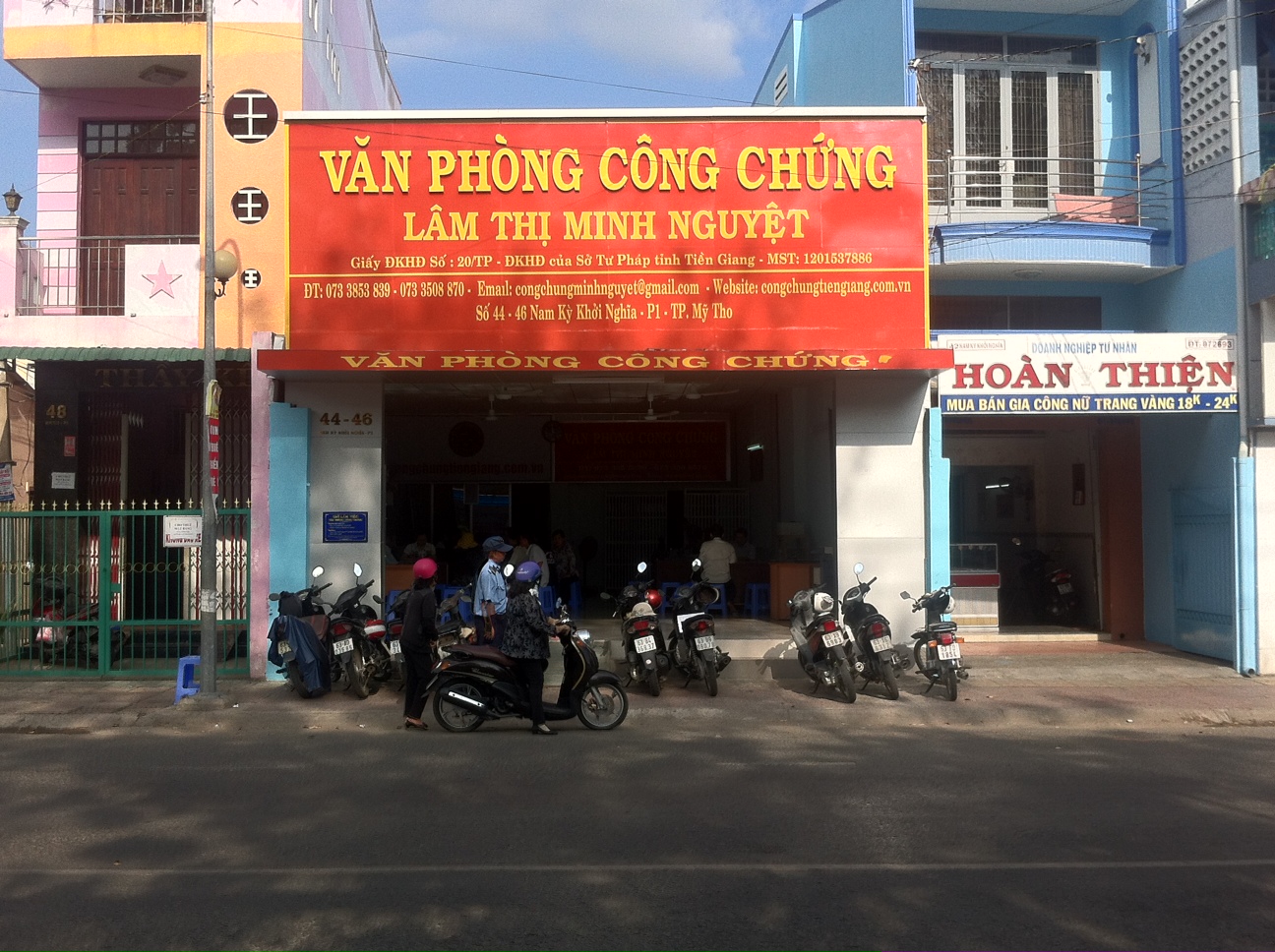 Liên hệ Văn phòng công chứng Lâm Thị Minh Nguyệt thông tin địa chỉ số điện thoại