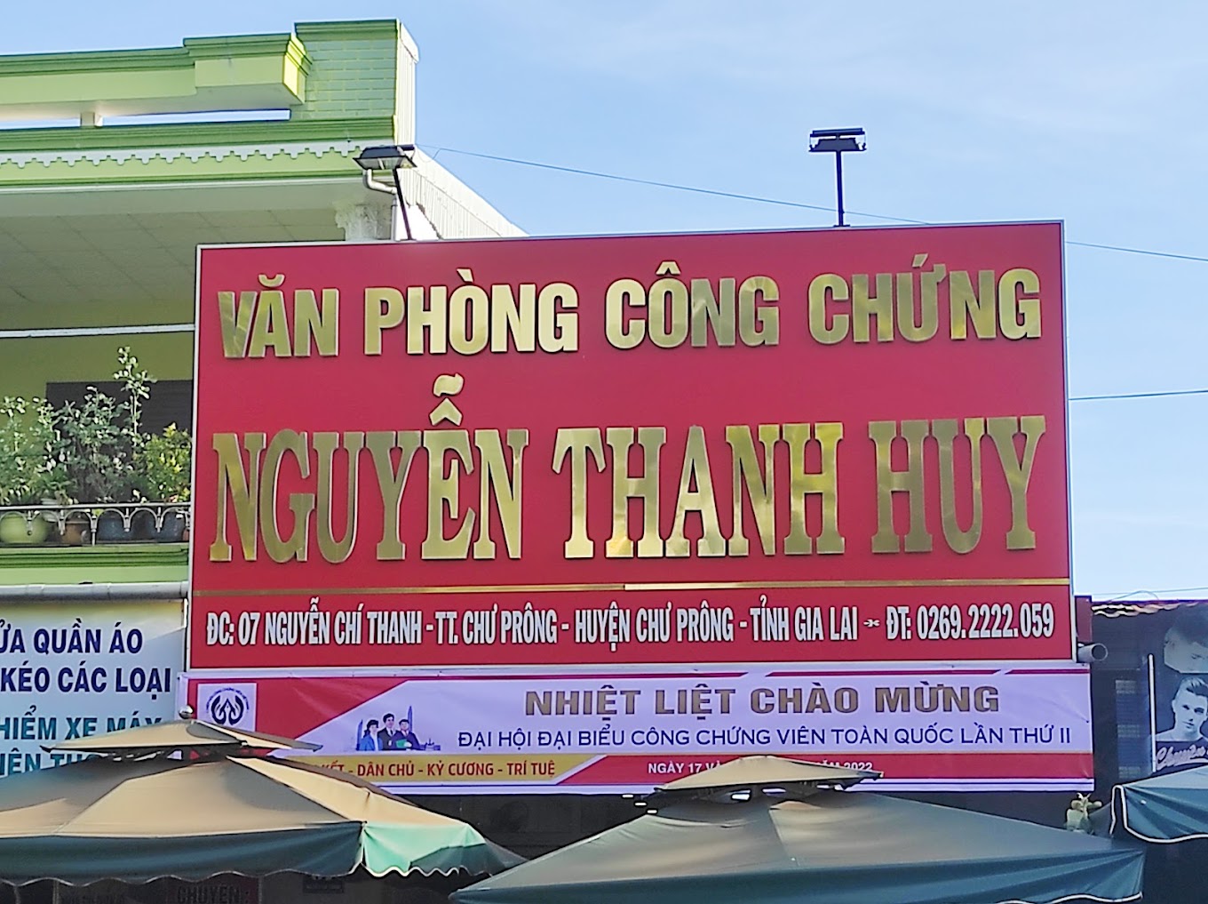 Liên hệ Văn phòng công chứng Nguyễn Thanh Huy thông tin địa chỉ số điện thoại