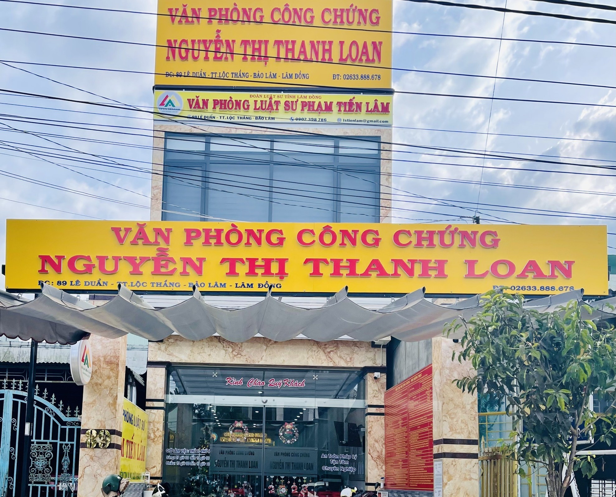 Liên hệ Văn phòng công chứng Nguyễn Thị Thanh Loan thông tin địa chỉ số điện thoại