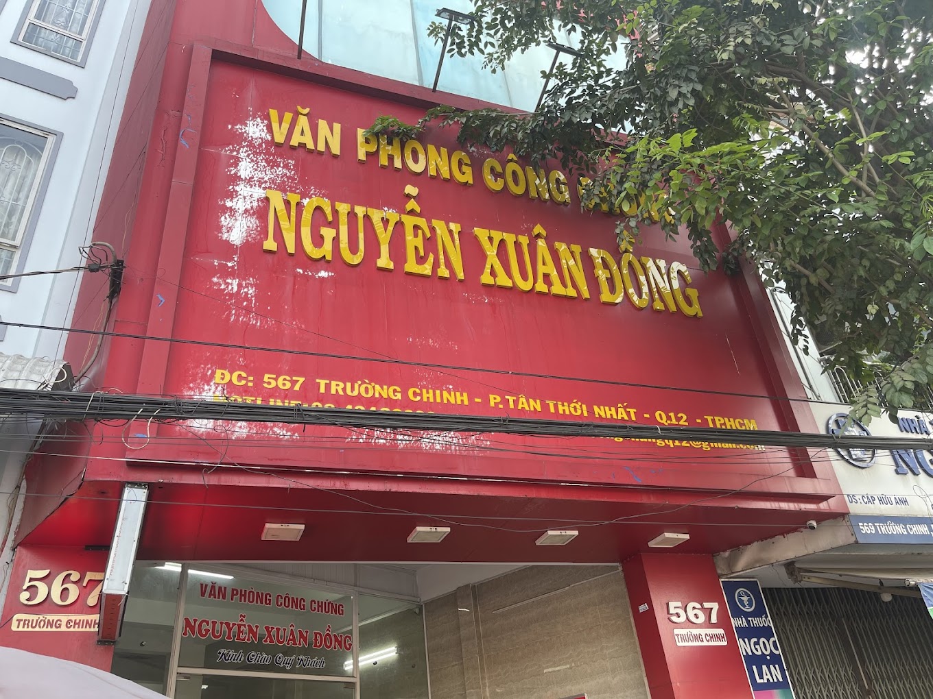 Liên hệ Văn phòng công chứng Nguyễn Xuân Đồng Quận 12 Hồ chí Minh