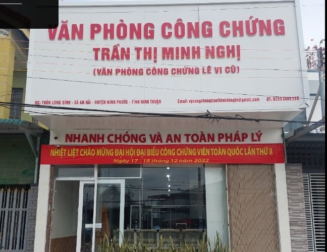 Liên hệ Văn phòng công chứng Trần Thị Minh Nghị thông tin địa chỉ số điện thoại