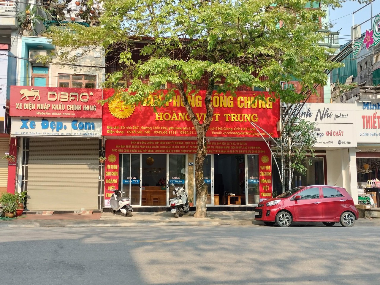 Liên hệ Văn phòng công chứng Vũ Thế Chi Bỉm Sơn Thanh Hóa