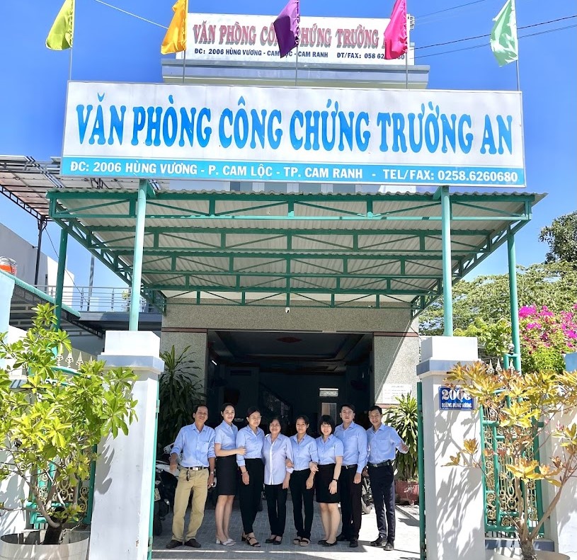 Danh sách Văn phòng công chứng thành phố Cam Ranh tỉnh Khánh Hòa