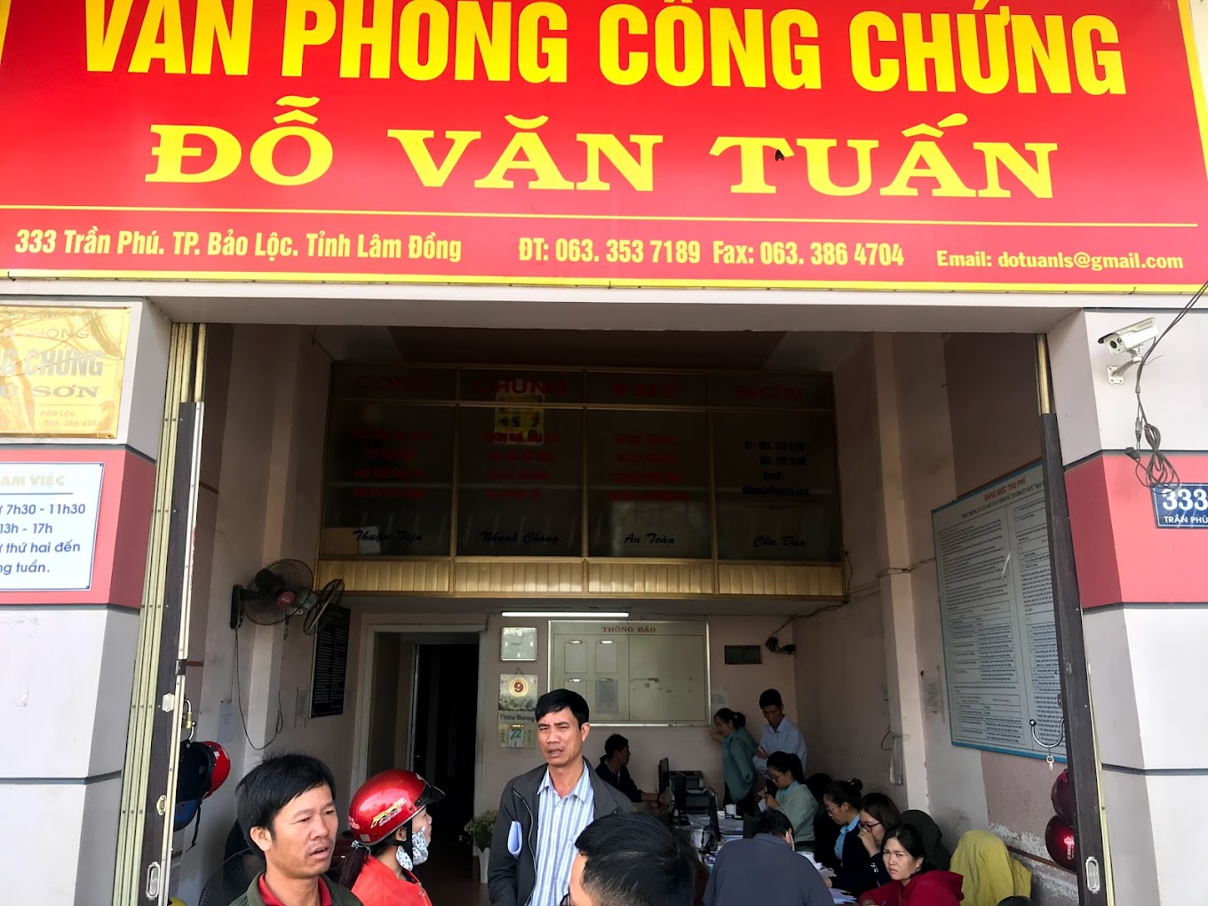 Liên hệ Văn phòng công chứng Đỗ Văn Tuấn thông tin địa chỉ số điện thoại