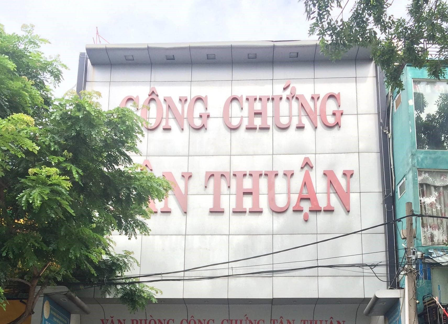 Liên hệ Văn phòng công chứng Mỹ Thuận thông tin địa chỉ số điện thoại