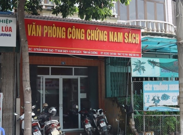 Danh sách Văn phòng công chứng huyện Nam Sách tỉnh Hải Dương