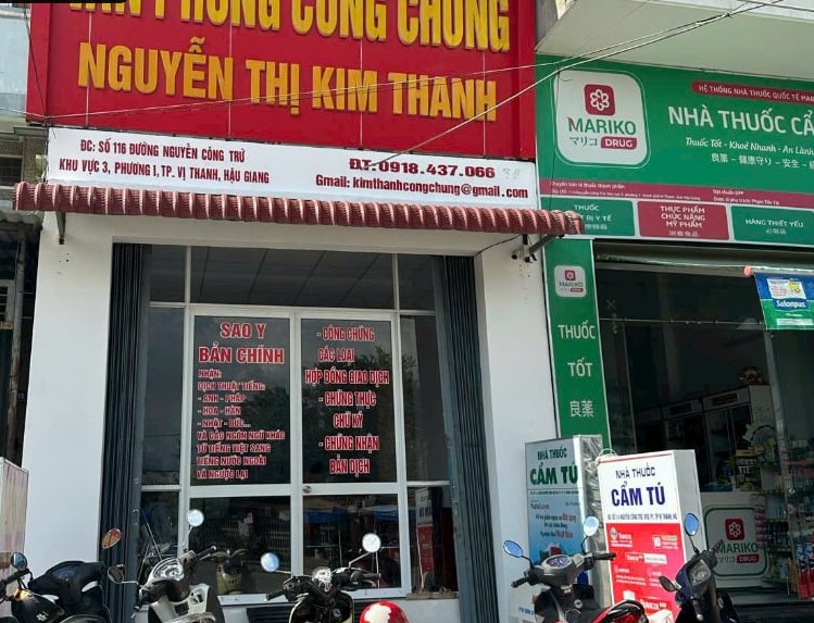 Liên hệ Văn phòng công chứng Nguyễn Thị Kim Thanh thông tin địa chỉ số điện thoại
