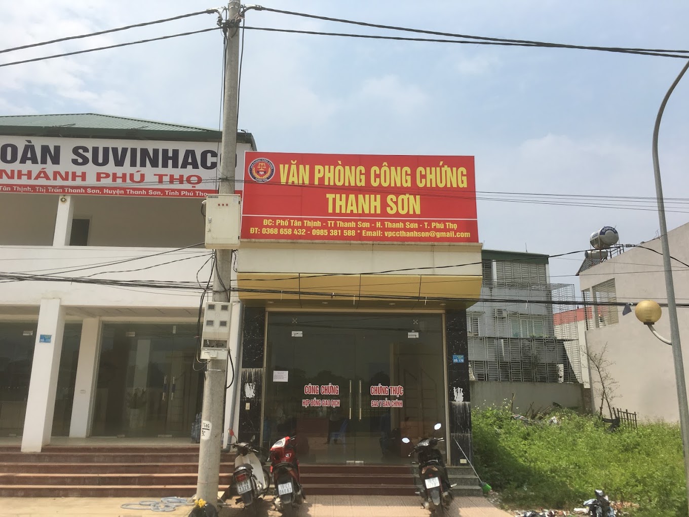 Liên hệ Văn phòng công chứng Thanh Sơn Phú Thọ