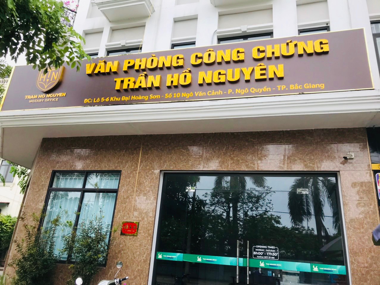 Liên hệ Văn phòng công chứng Trần Hồ Nguyên thông tin địa chỉ số điện thoại