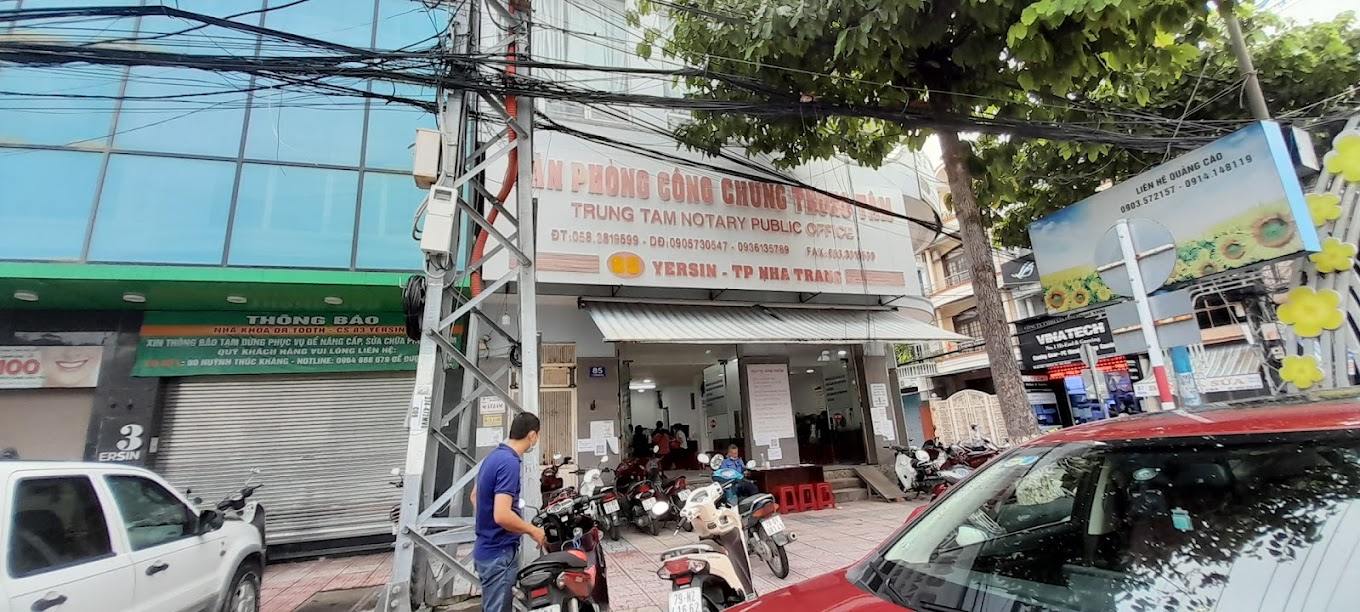 Liên hệ Văn phòng công chứng Trung Tâm Nha Trang Khánh Hòa